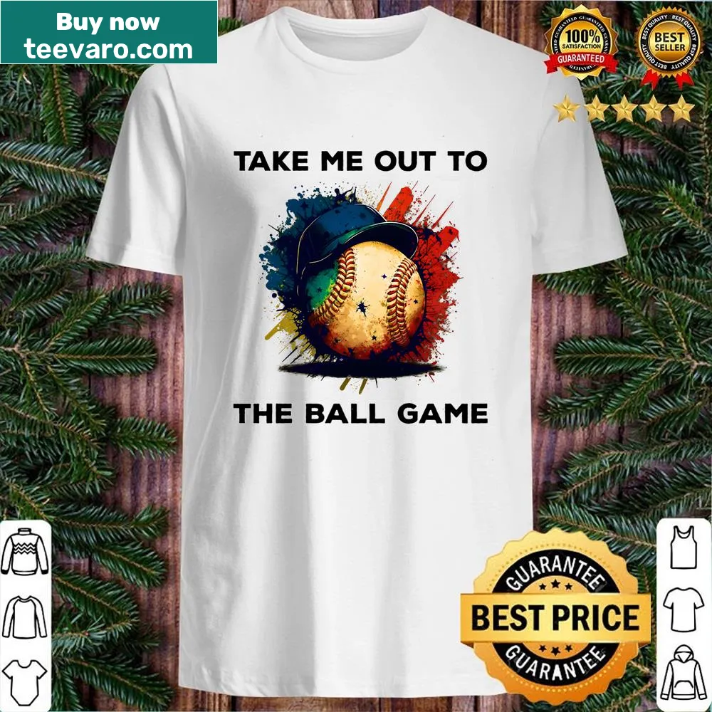 Illustrated shirt celebrating the joy of baseball