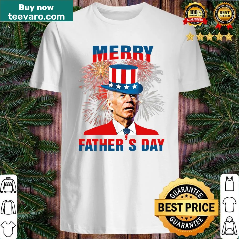 Funny graphic pullover shirt for Father's Day featuring Uncle Joe Biden