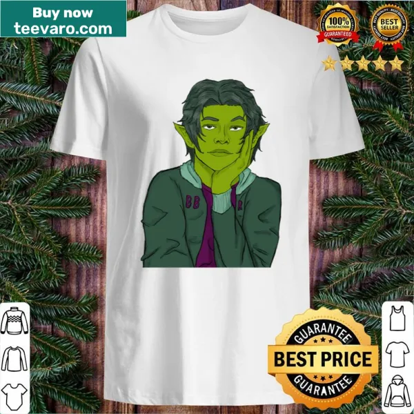 Illustration of Beast Boy from Teen Titans in a dynamic pose