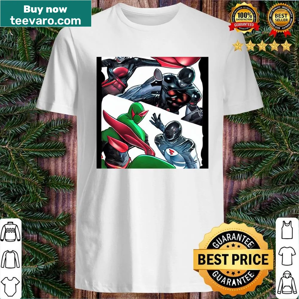 Graphic shirt featuring Black Manta, ideal for superhero fans.