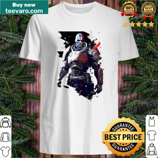Comic book style illustration of Commander Zavala
