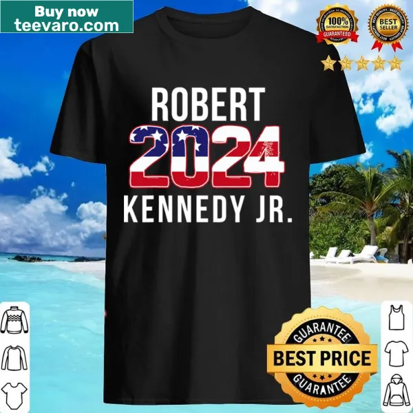 Robert Kennedy Jr 2024 presidential campaign typography shirt