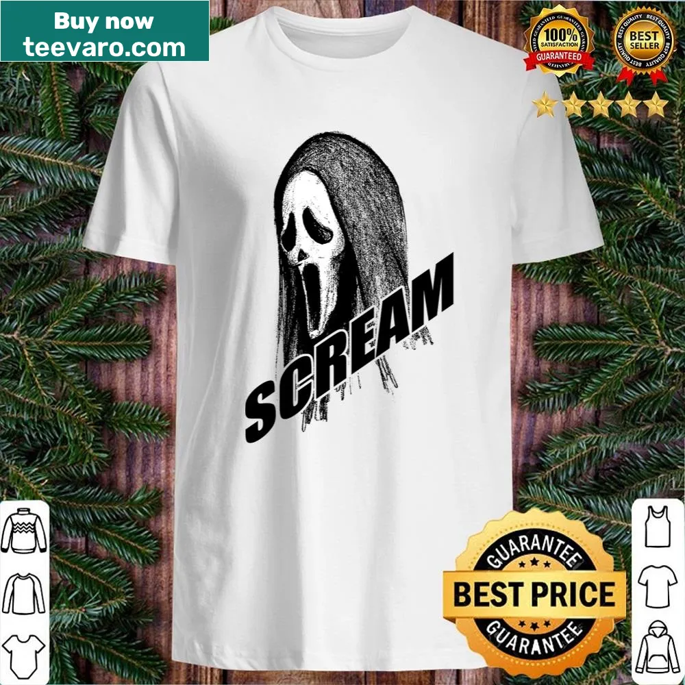 Graphic design inspired by Scream VI horror movie