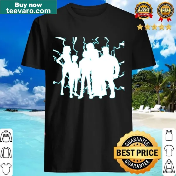 Shirt featuring Shazam Family characters in a fun design