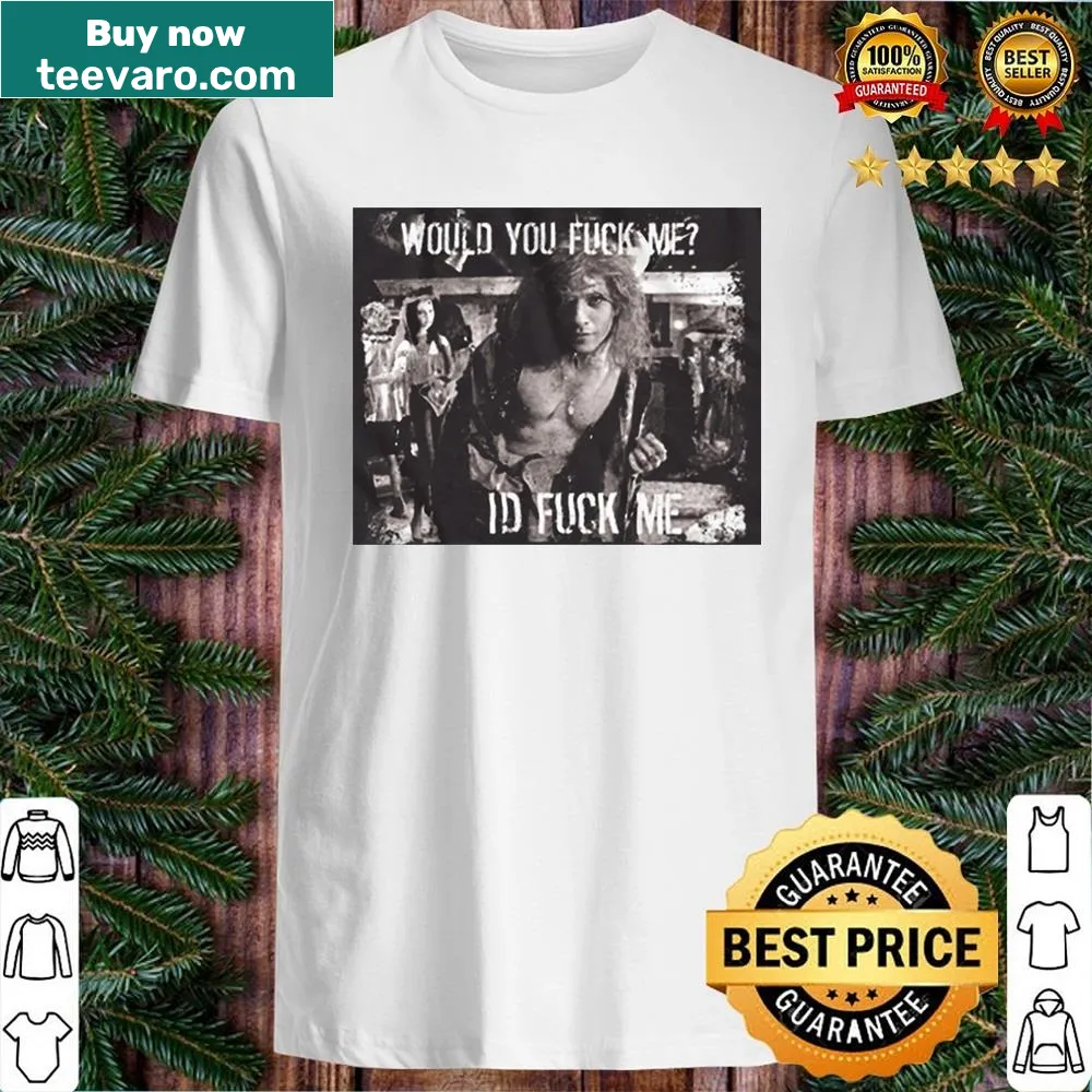 Graphic design referencing Silence of the Lambs movie on a shirt