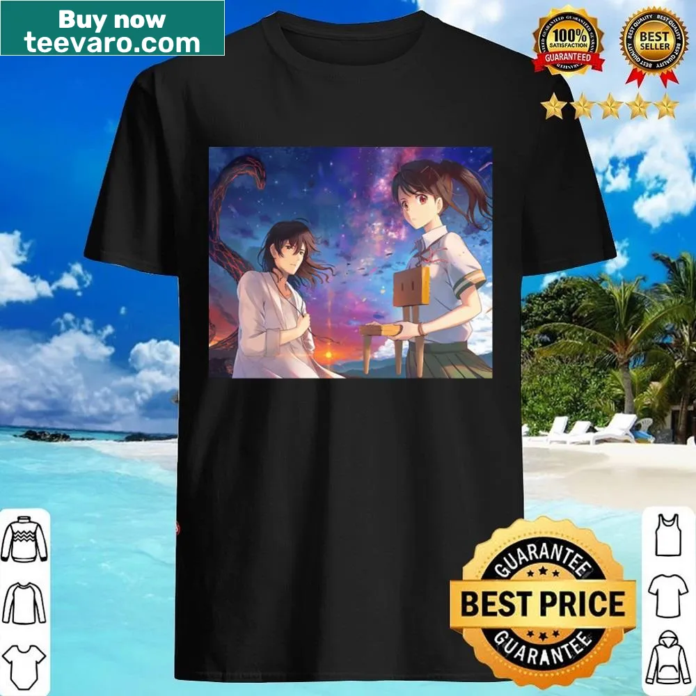 T-shirt inspired by Suzume No Tojimari with an artistic design