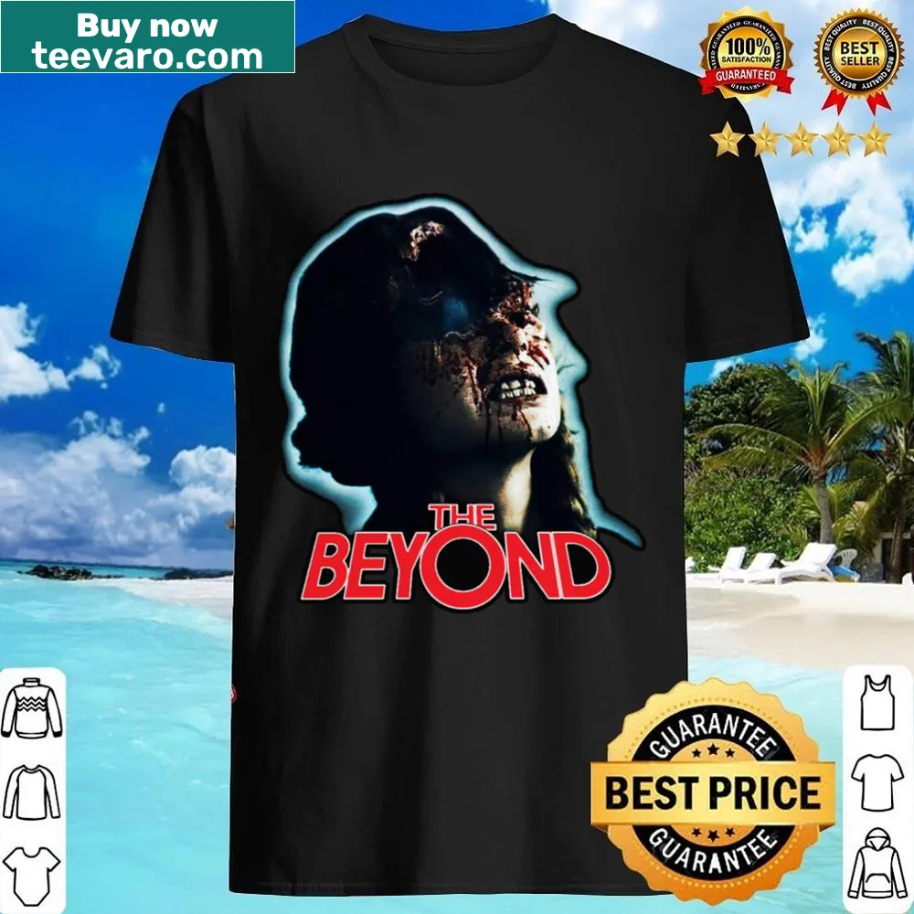 Artwork inspired by The Beyond movie on shirt