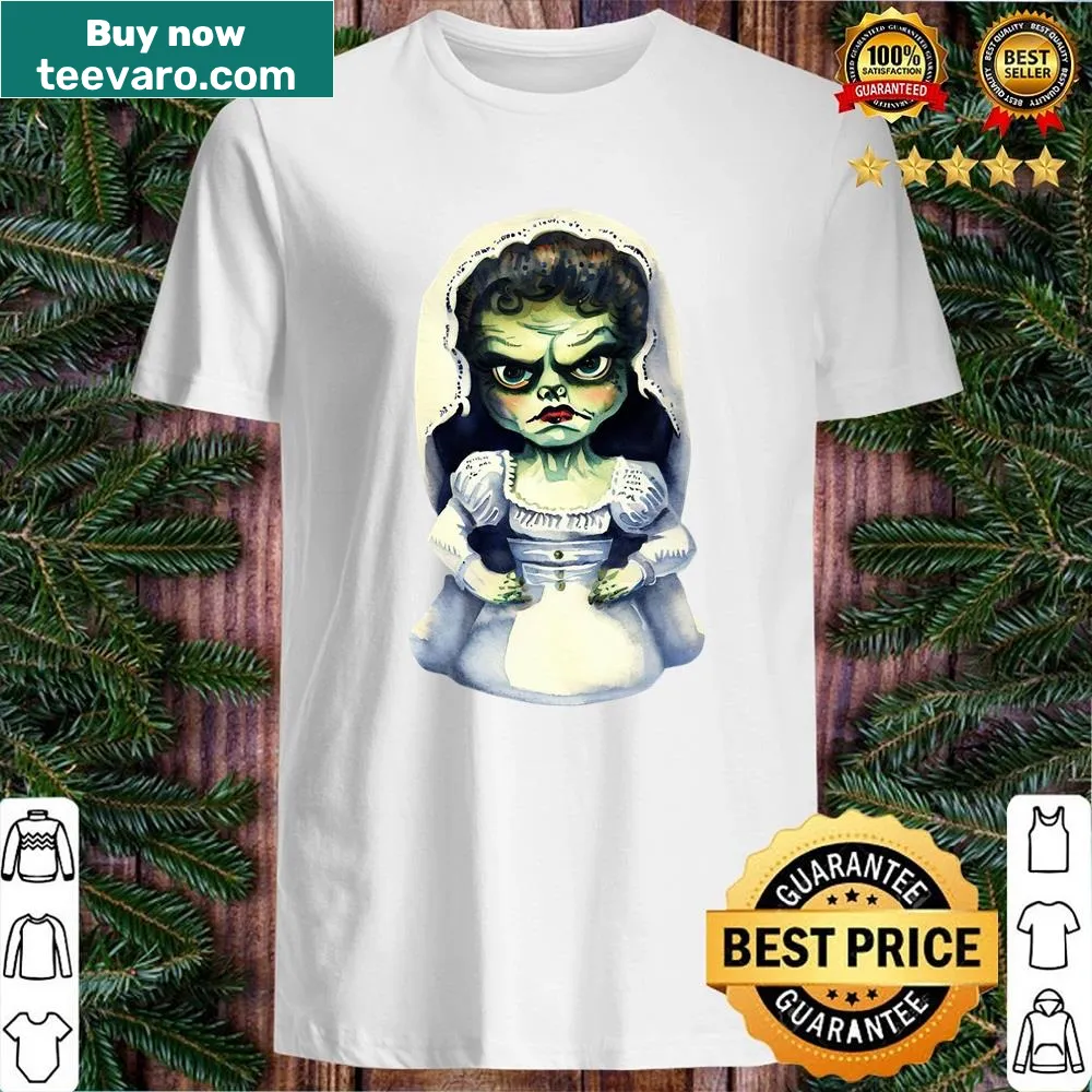 Watercolor Bride t-shirt with floral design and feminine touch
