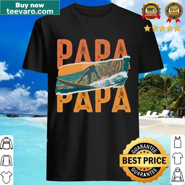 Vintage surf papa design for Father's Day