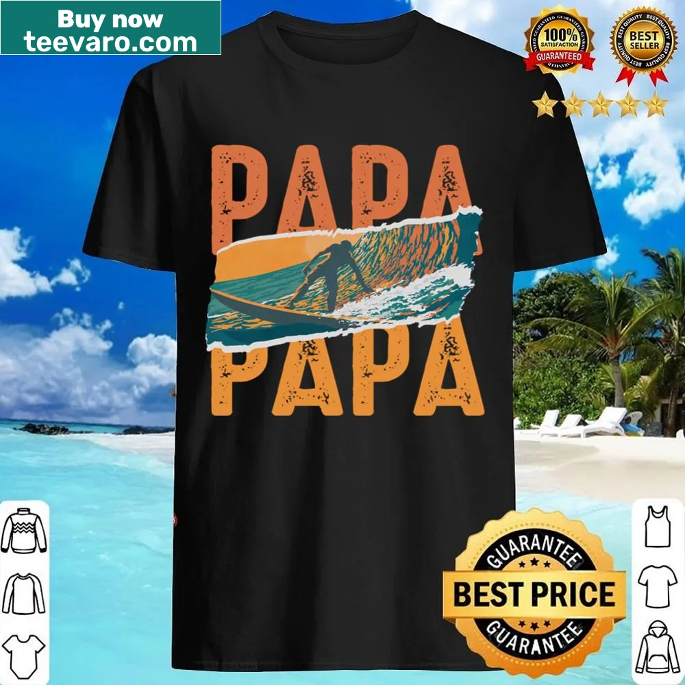 Vintage surf papa design for Father's Day