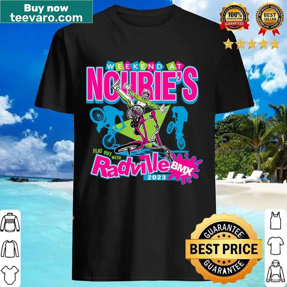 BMX bike graphic shirt for casual wear