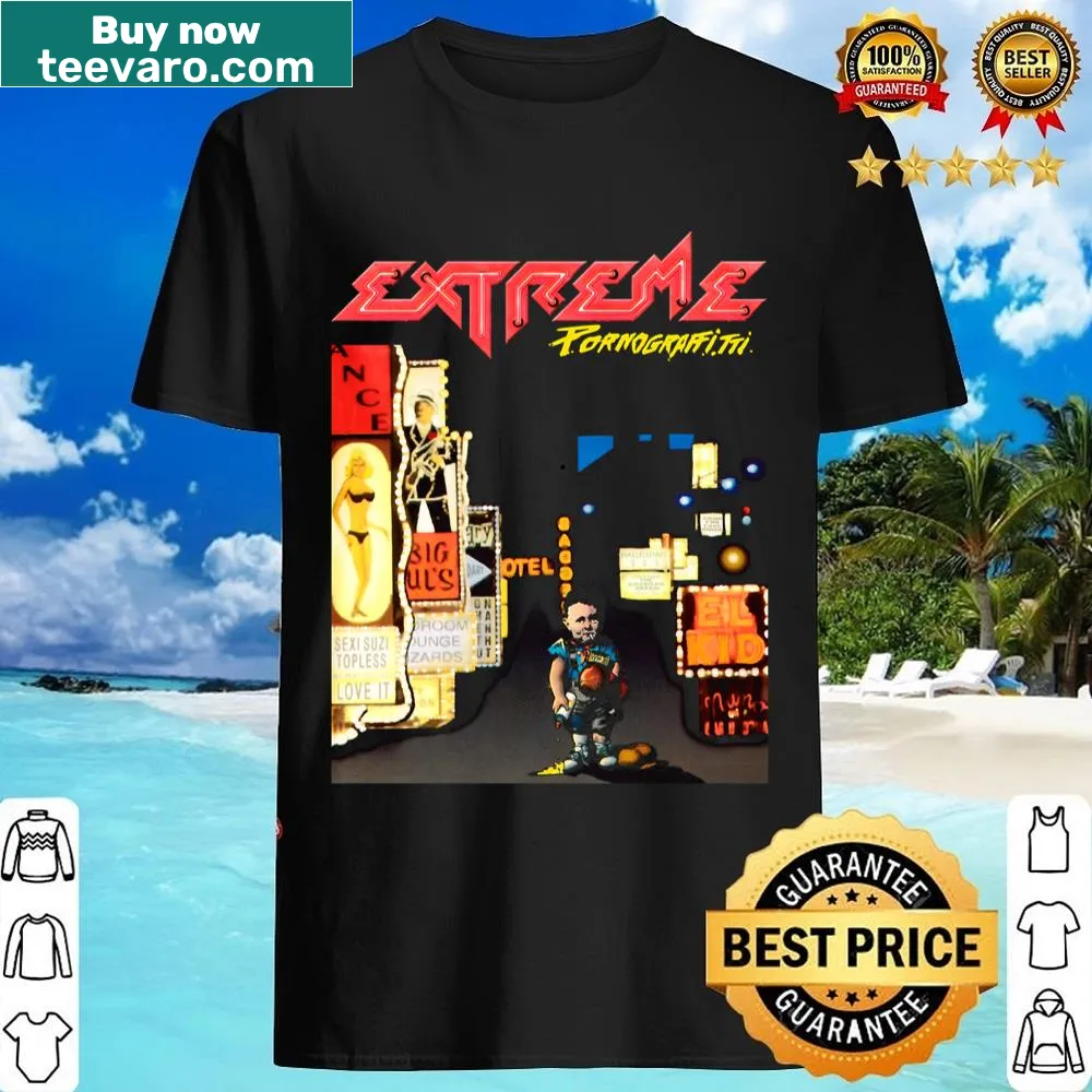 Funny graphic shirt celebrating the band Extreme for fans