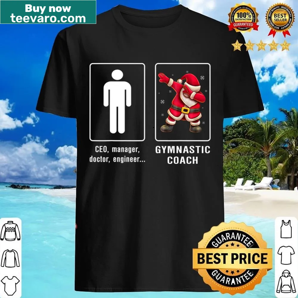 Funny Christmas shirt with Santa dabbing design