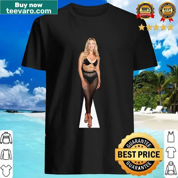 Graphic shirt honoring Paige Spiranac's influence in golf
