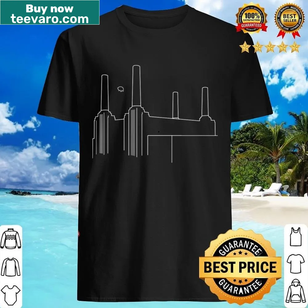 Minimalistic shirt inspired by Pink Floyd's Animals album