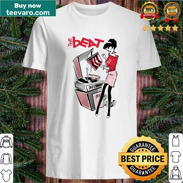 T-shirt featuring The Beat band emblem