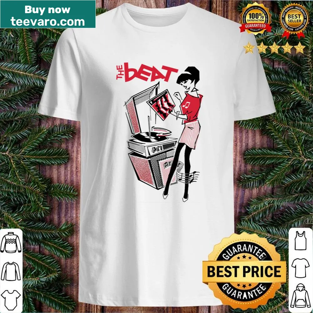T-shirt featuring The Beat band emblem