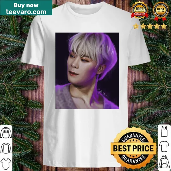 Whimsical illustration of Astro Moonbin on a shirt