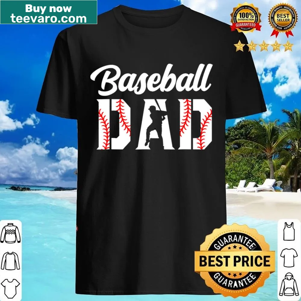 Shirt for baseball dads, expressing pride in fatherhood