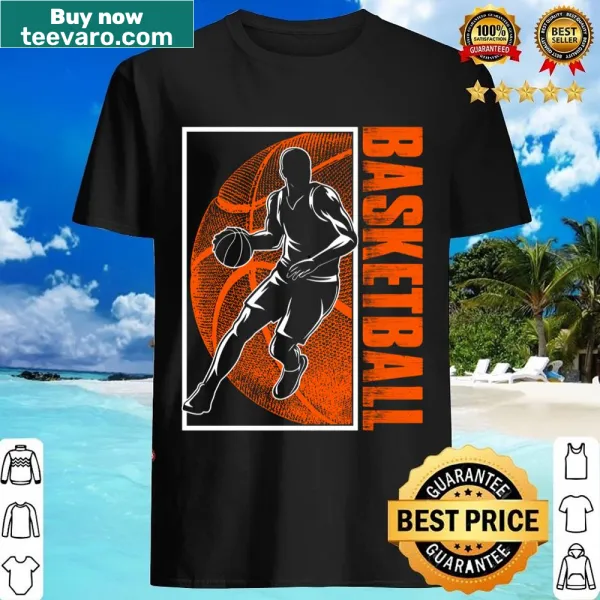 Retro basketball player graphic with funny text for parents
