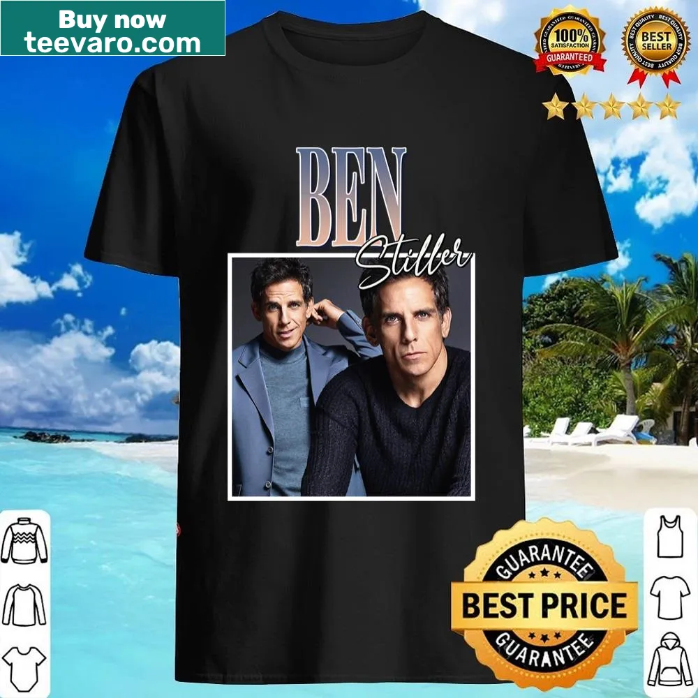 Graphic t-shirt featuring a humorous design related to Ben Stiller