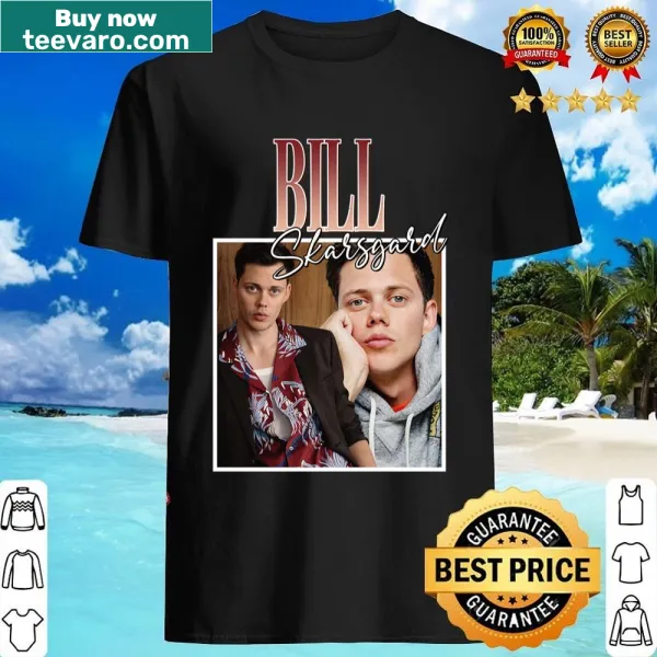 Illustrative shirt featuring Bill Skarsgard