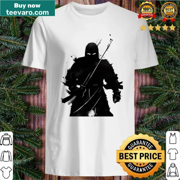Ninja graphic shirt showcasing stealth and agility
