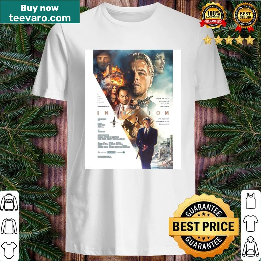 Graphic tee inspired by the film Inception, illustrating layered realities