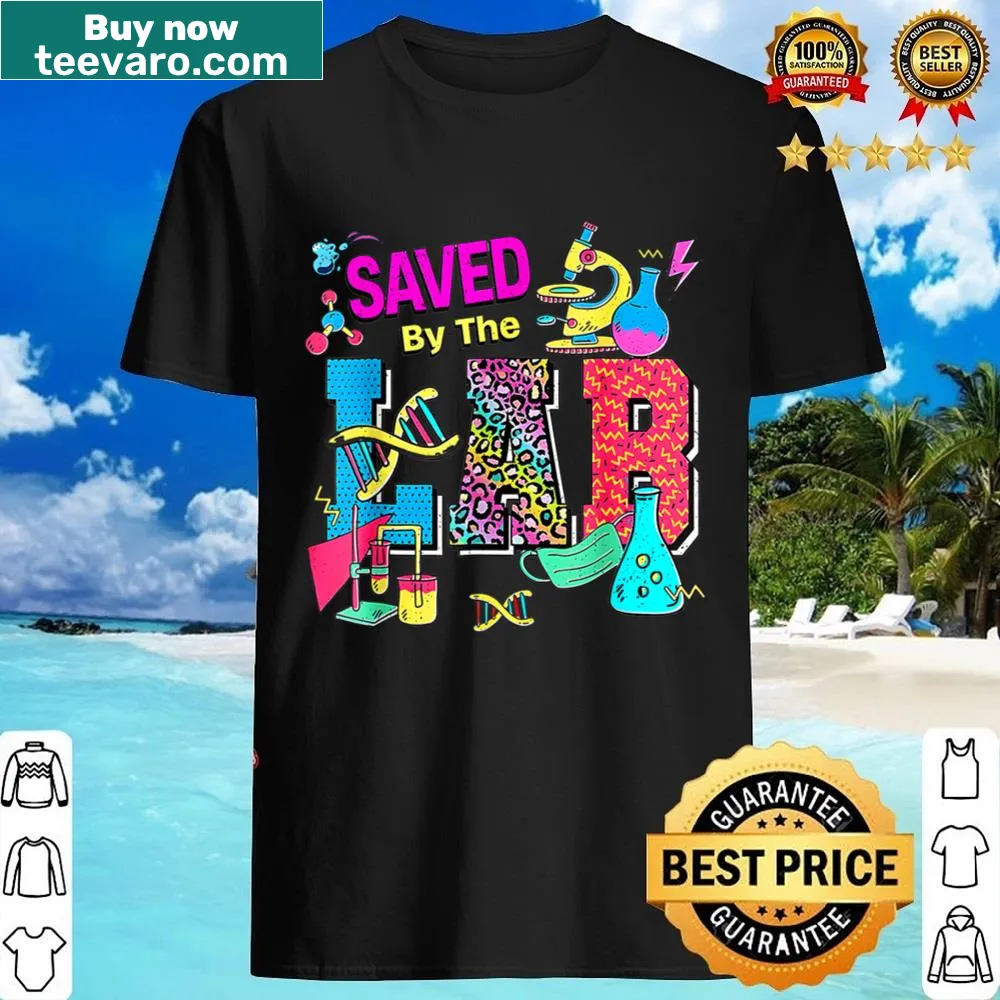 Retro medical-themed Lab Week shirt for laboratory technicians