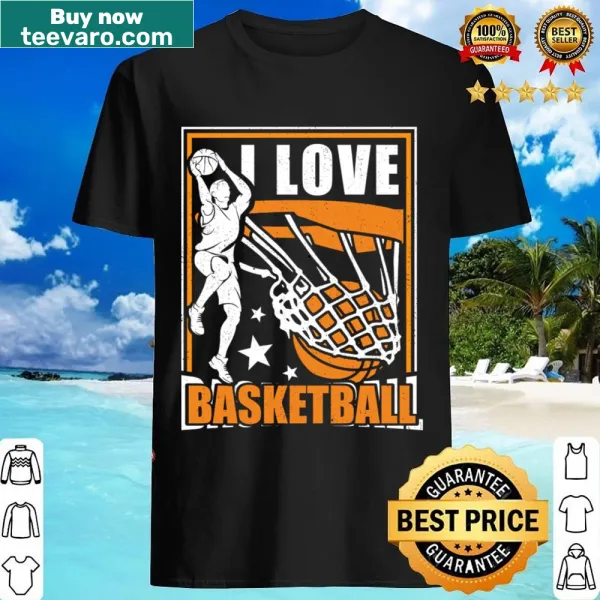 Funny basketball parent shirt with playful illustration
