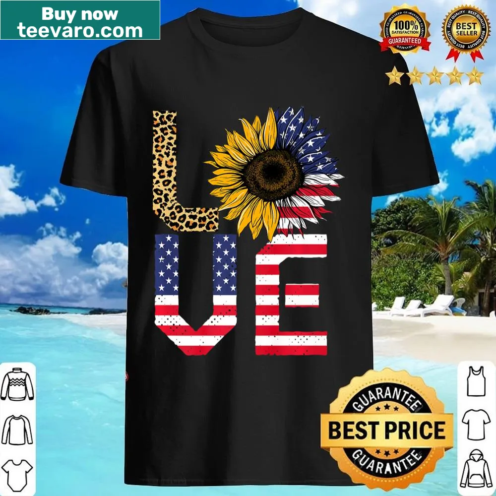 Funny teacher shirt featuring American flag for July 4th