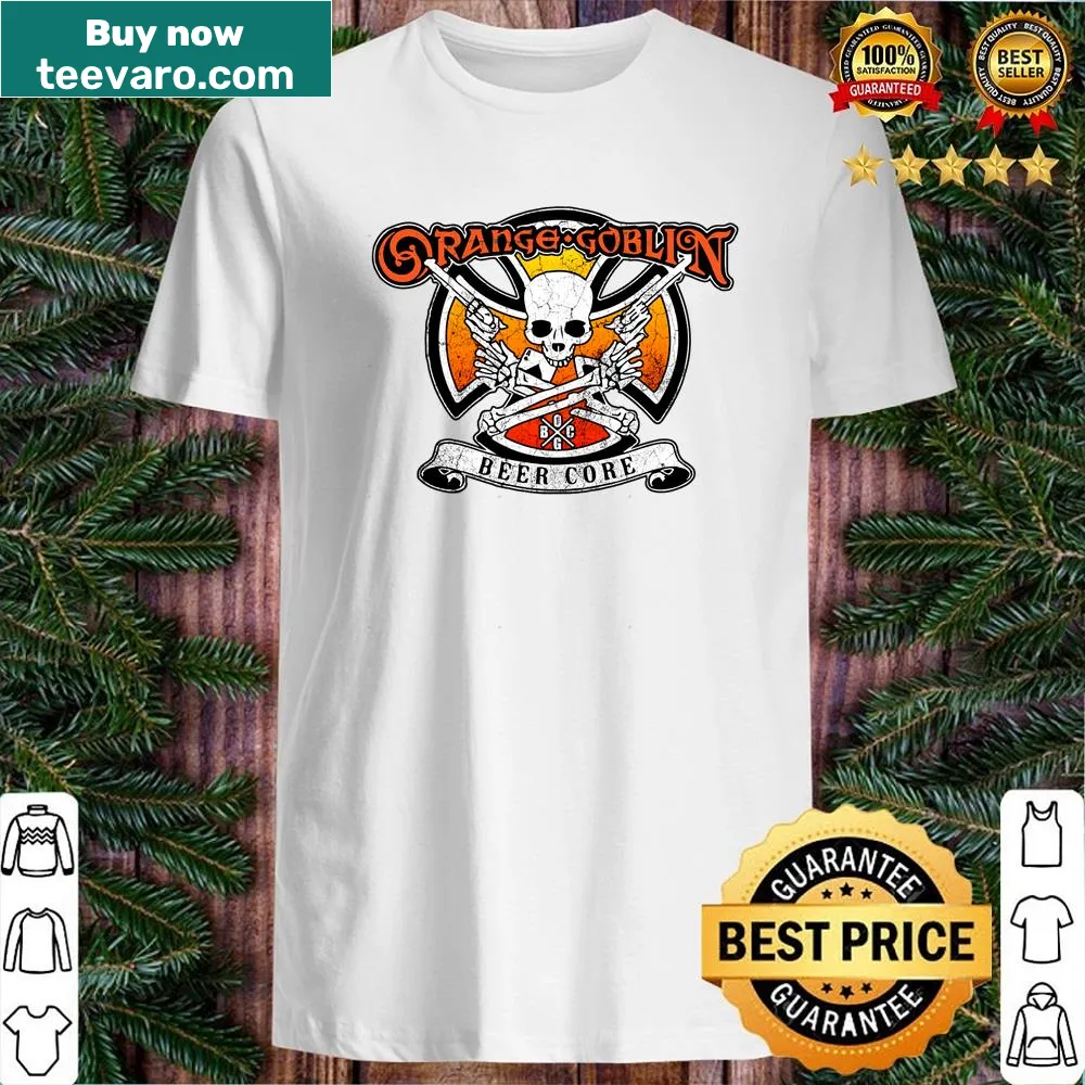 Illustrative Orange Goblin band shirt