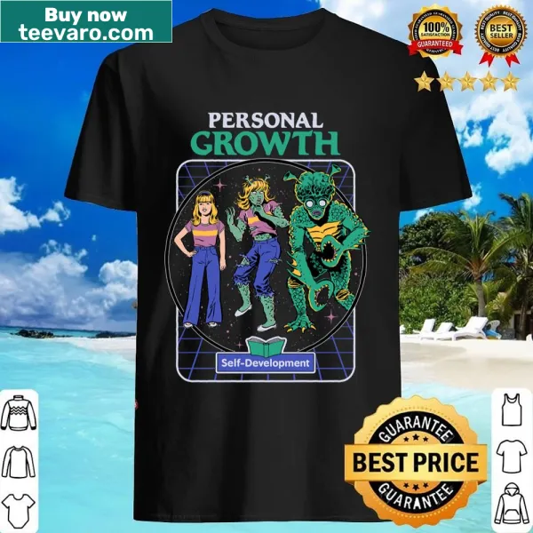 Inspirational T-shirt promoting personal growth with motivational text