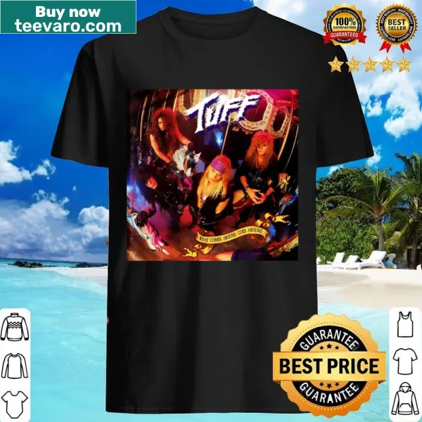 Bold Tuff Band shirt with prominent typography design