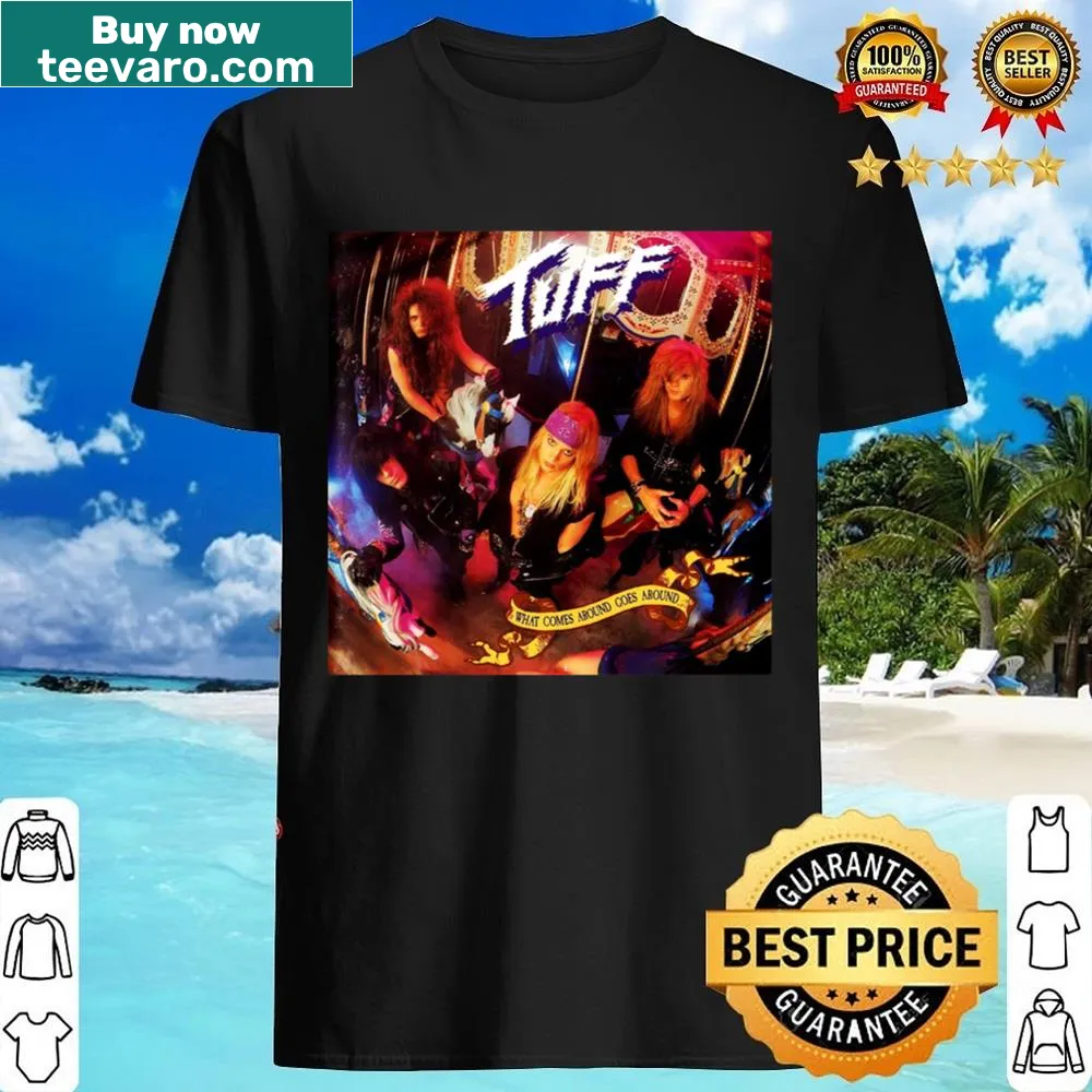 Bold Tuff Band shirt with prominent typography design