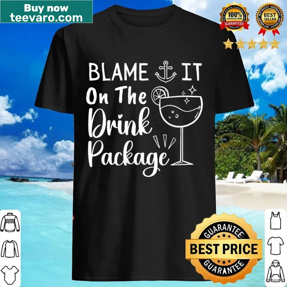 Funny cruise-themed Vneck shirt with humorous text