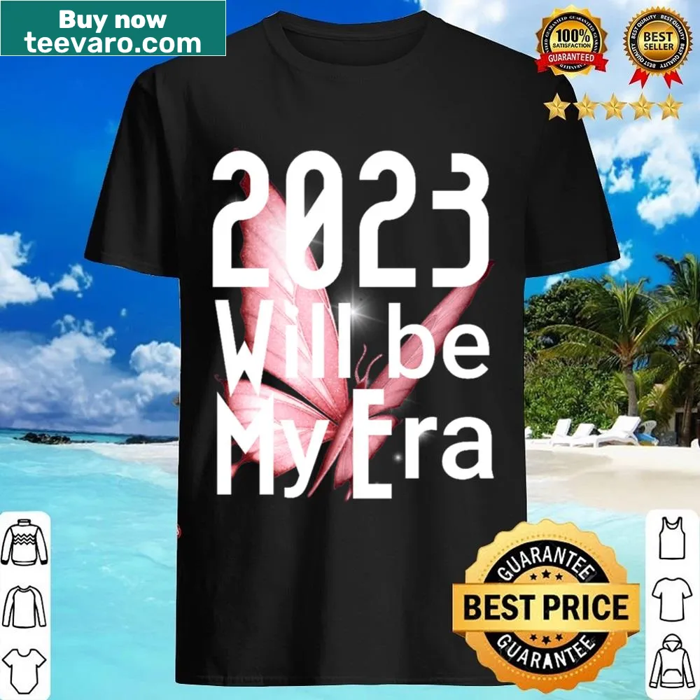 Inspirational shirt declaring 2023 as the year for ambition