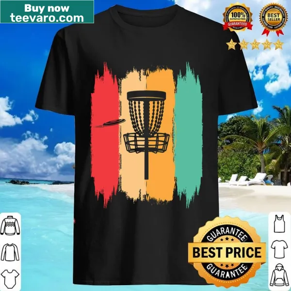 Humorous disc golf shirt with text about discs and balls