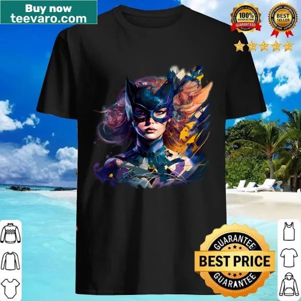 Cartoon shirt featuring a whimsical hacker bat design