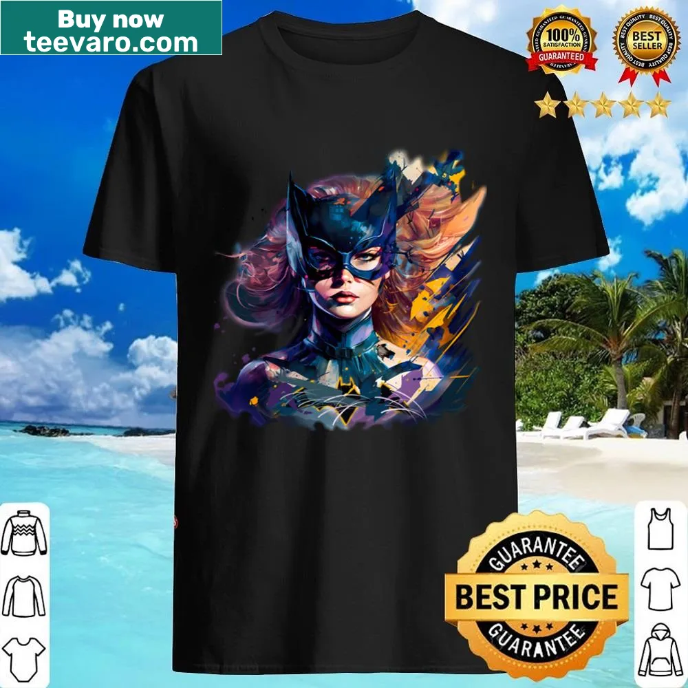Cartoon shirt featuring a whimsical hacker bat design