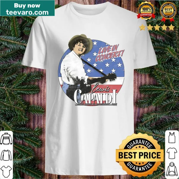 Lewis Capaldi tribute shirt celebrating Salt Lake City