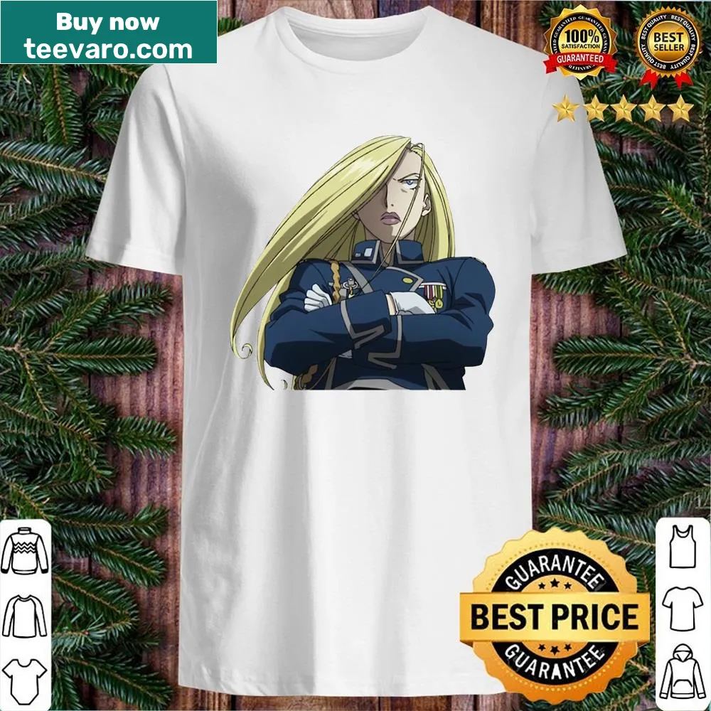 Olivier Mira Armstrong character shirt for fans