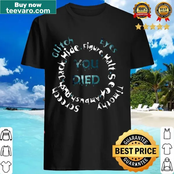 Roblox-themed shirt featuring a door graphic