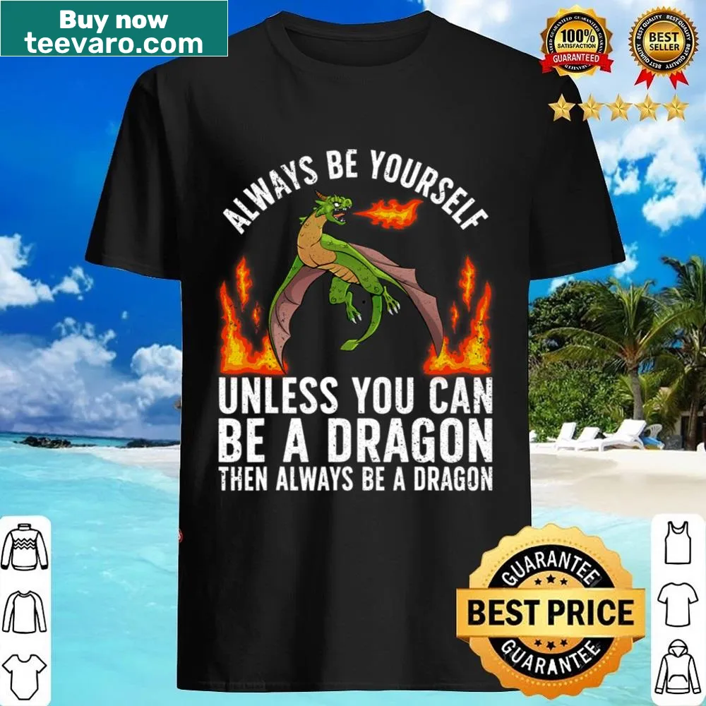 Cartoon dragon design T-shirt aimed at fantasy fans