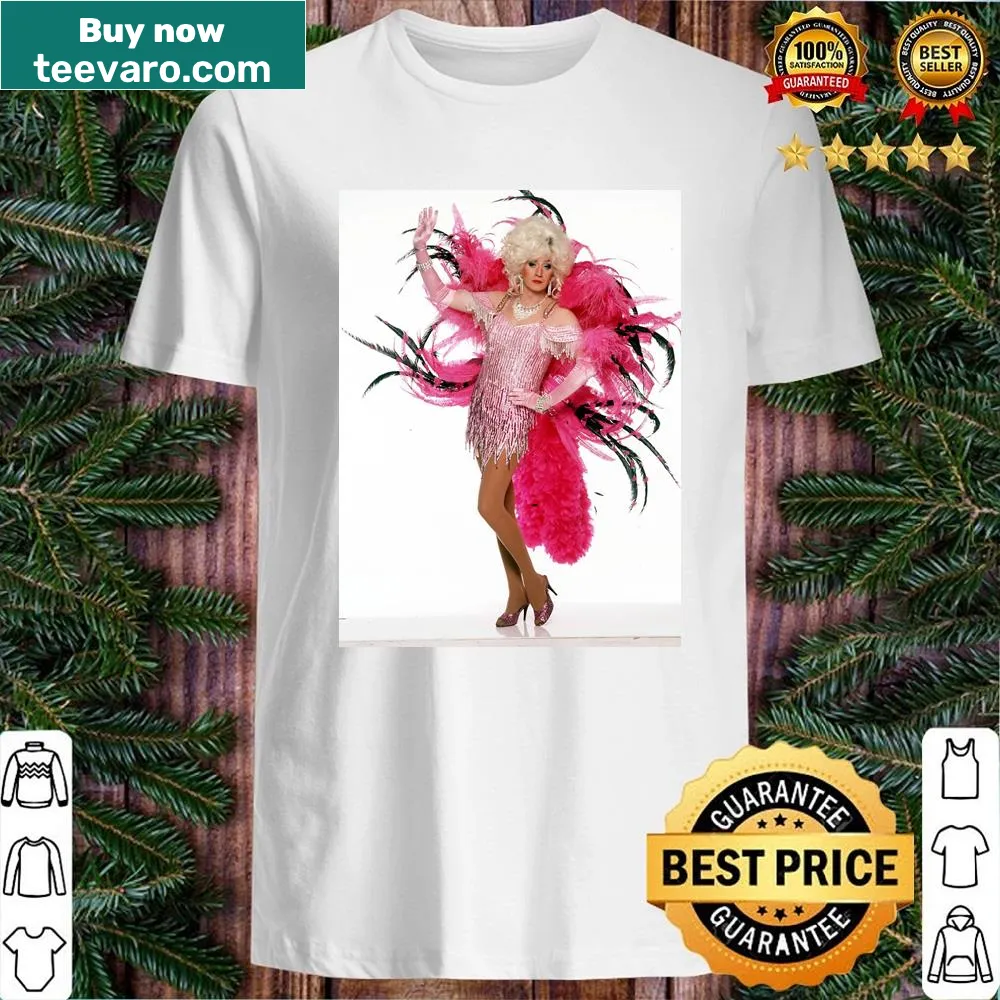Lily Savage graphic t-shirt celebrating the character's charm