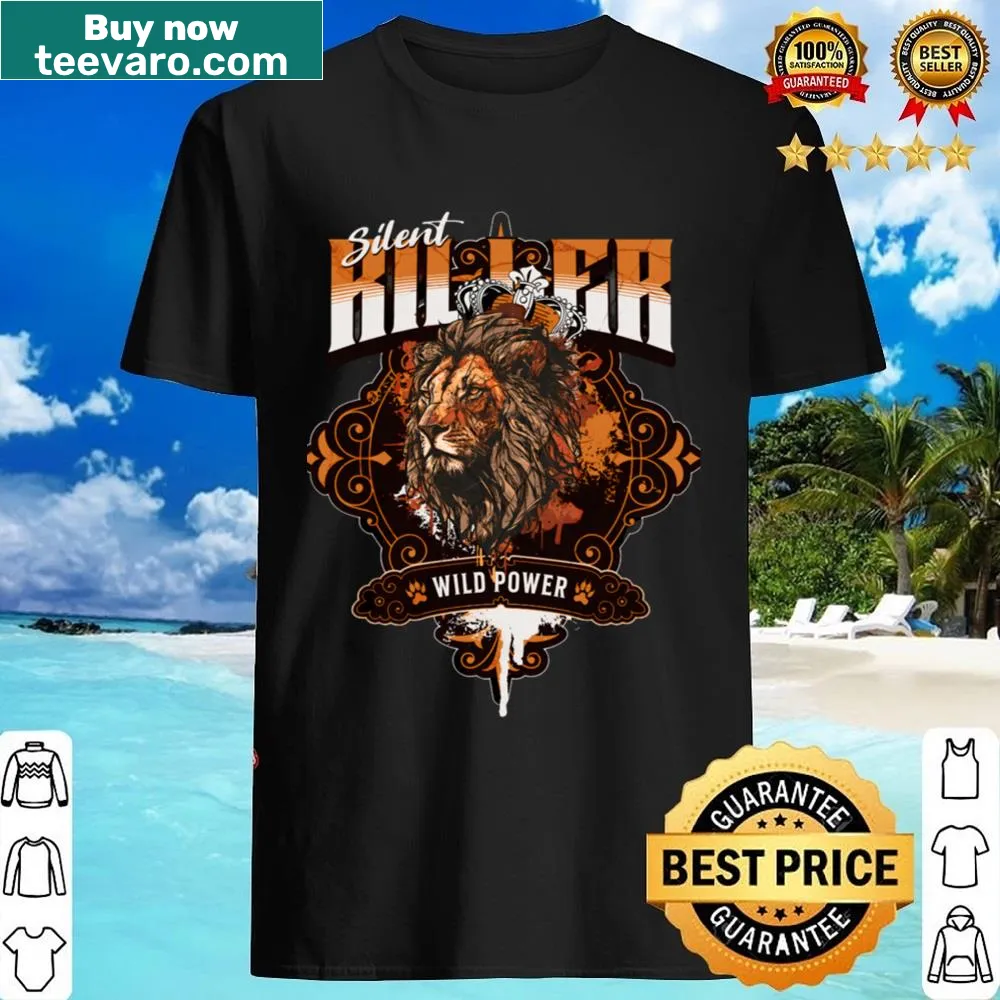 The King Of Beasts shirt featuring a majestic lion graphic