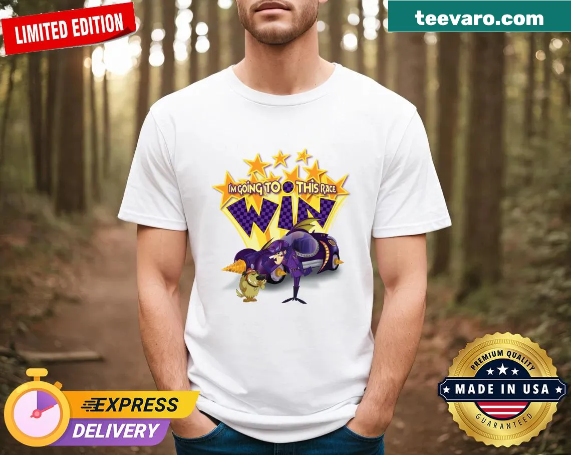 Wacky Races Dick Dastardly t-shirt with humorous print — on a men's t-shirt
