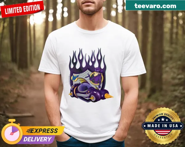 Wacky Races Dick Dastardly Mean Machine T-shirt design