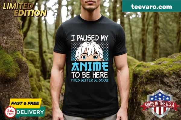Personalized funny anime phrase t-shirt for otaku