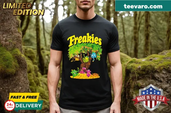 Cartoon t-shirt featuring playful illustrations of Starlord characters